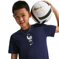 2026 Crest FFF France - Junior Soccer T-Shirt