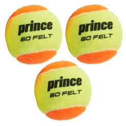60 Felt (Pack of 3) - Reduced Speed Tennis Balls