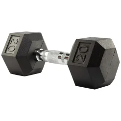 20 lb - Hexagonal Dumbbell