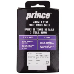 3 Star - Pack of 6 Table Tennis Balls