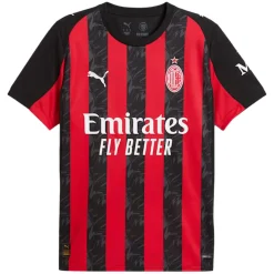 AC Milan 25/26 (Home) - Adult Soccer Replica Jersey