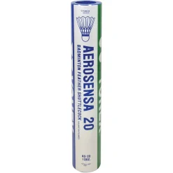 Aerosensa 20 (Pack of 12) - Feather shuttlecocks