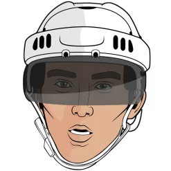 Alex Ovechkin Washington Capitals NHL Rookie Edition - Adult Caricature Crew Socks