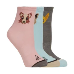 Animals (Pack of 3 pairs) - Junior Socks