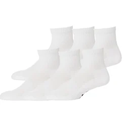 Athletic Quarter (Pack of 6 pairs) - Men's Ankle Socks
