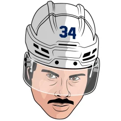 Auston Matthews Toronto Maple Leafs NHL - Adult Caricature Crew Socks