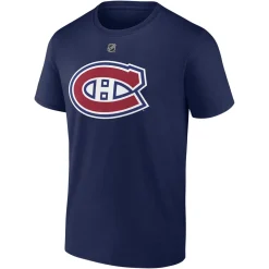 Authentic Stacked #13 Cole Caufield - Adult NHL T-shirt