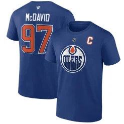 Authentic Stacked #97 Connor McDavid - Adult NHL T-shirt
