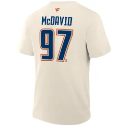 Authentic Stacked #97 Connor McDavid - Adult NHL T-shirt