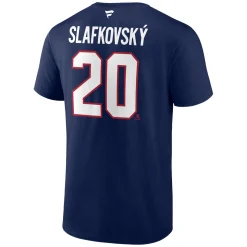 Authentic Stacked #20 Juraj Slafkovský - Adult NHL T-shirt