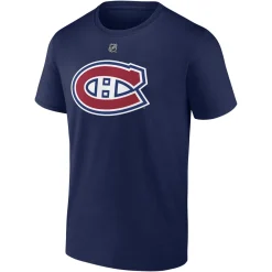 Authentic Stacked #48 Lane Hutson - Adult NHL T-shirt