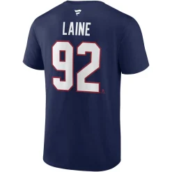 Authentic Stacked #92 Patrik Laine - Adult NHL T-shirt