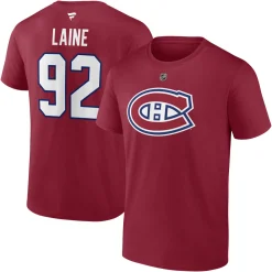 Authentic Stacked #92 Patrik Laine - Adult NHL T-shirt