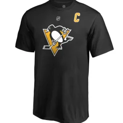 Authentic Stacked #87 Sidney Crosby - Adult NHL T-shirt
