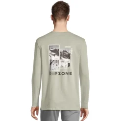 Baril Photo Print Ski - Men's Long-Sleeved Shirt