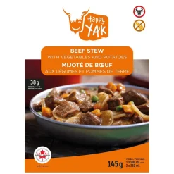 Beef Stew with Vegetables and Potatoes - Freeze-Dried Camping Food Meal