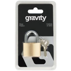 Brass - Key Padlock