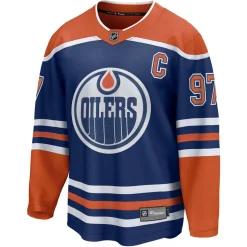 Breakaway Oilers McDavid - Men's Replica Hockey Jersey