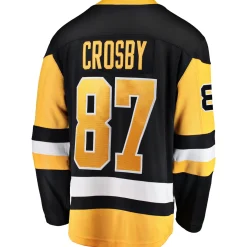 Breakaway Penguins Crosby - Men's Replica Hockey Jersey