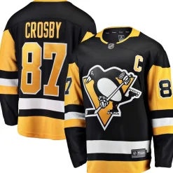 Breakaway Penguins Crosby - Men's Replica Hockey Jersey