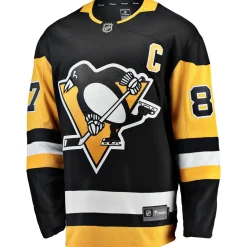 Breakaway Penguins Crosby - Men's Replica Hockey Jersey