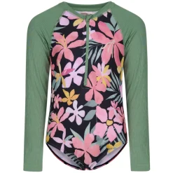 Breezy Bay - Little Girls' 1-Piece Rash Guard