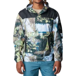 Challenger Windbreaker - Men's Hooded Half-Zip Jacket