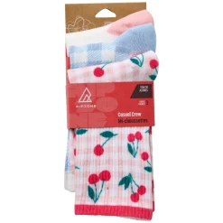 Cherry (Pack of 3 Pairs) - Junior Socks