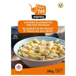 Chicken Blanquette and Egg Noodles - Freeze-Dried Camping Food Meal