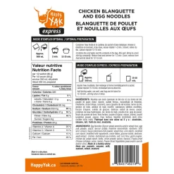 Chicken Blanquette and Egg Noodles - Freeze-Dried Camping Food Meal