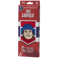 Cole Caufield Montreal Canadiens NHL - Adult Caricature Crew Socks