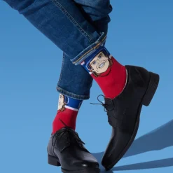 Cole Caufield Montreal Canadiens NHL - Adult Caricature Crew Socks