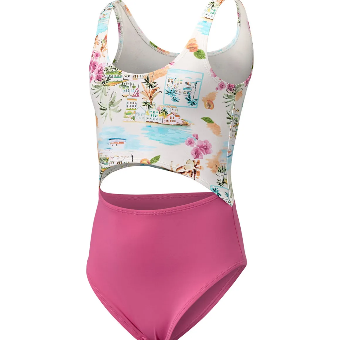 Colorblock - Girls' One-Piece Swimsuit
