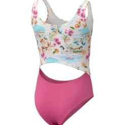 Colorblock - Girls' One-Piece Swimsuit