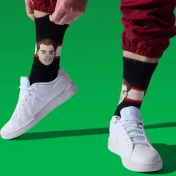 Connor Bedard Chicago Blackhawks NHL Retro Edition - Adult Caricature Crew Socks