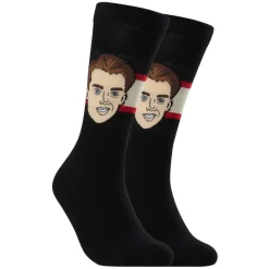 Connor Bedard Chicago Blackhawks NHL Retro Edition - Adult Caricature Crew Socks