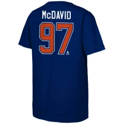 Connor McDavid Edmonton Oilers - Junior NHL T-Shirt