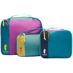 Del Día Cubo Travel (Set of 3) - Travel Organization Pouches