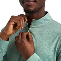 DigiStripe - Men's Half-Zip Sweater