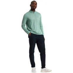 DigiStripe - Men's Half-Zip Sweater