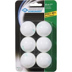 Elite 1* (Pack of 6) - Table Tennis Balls