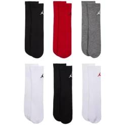Everyday Essentials (Pack of 6 pairs) - Junior Cushioned Ankle Socks