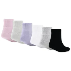 Everyday Essentials (Pack of 6 pairs) - Junior Cushioned Ankle Socks