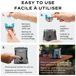 EX90 - Rechargeable Mosquito Repellent Device