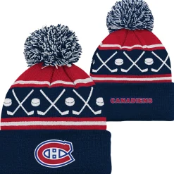 Face Off - Junior Cuffed Tuque with Pompom