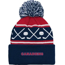 Face Off - Junior Cuffed Tuque with Pompom