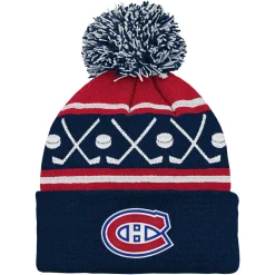 Face Off - Junior Cuffed Tuque with Pompom
