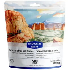 Fettuccini Alfredo with Chicken - Freeze-Dried Camping Food Meal