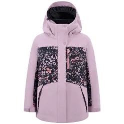 Floral Block - Girls' Winter Sports Jacket