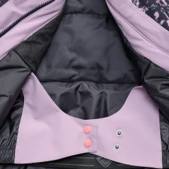 Floral Block - Girls' Winter Sports Jacket